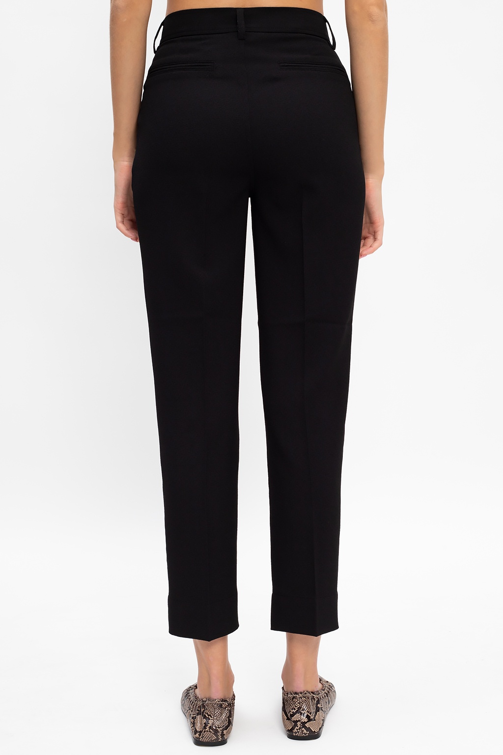 Ganni Pleat-front trousers